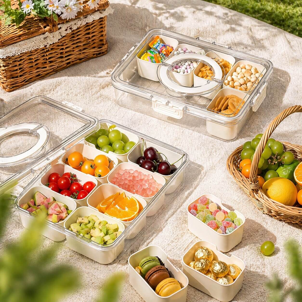 Boite Alimentaire Portable - SéparFrais™