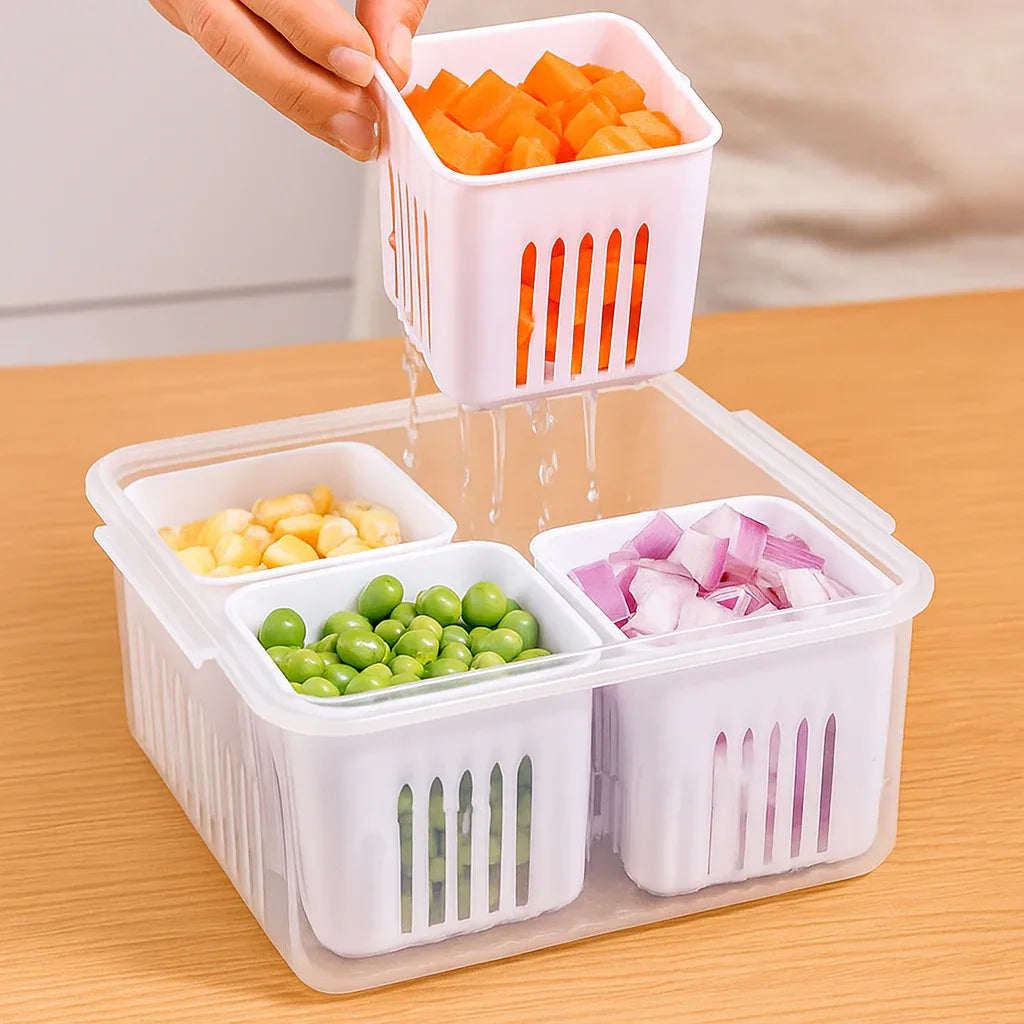 Boite Alimentaire pour Réfrigérateur | FraisPlus™ - Rayon de Sérénité