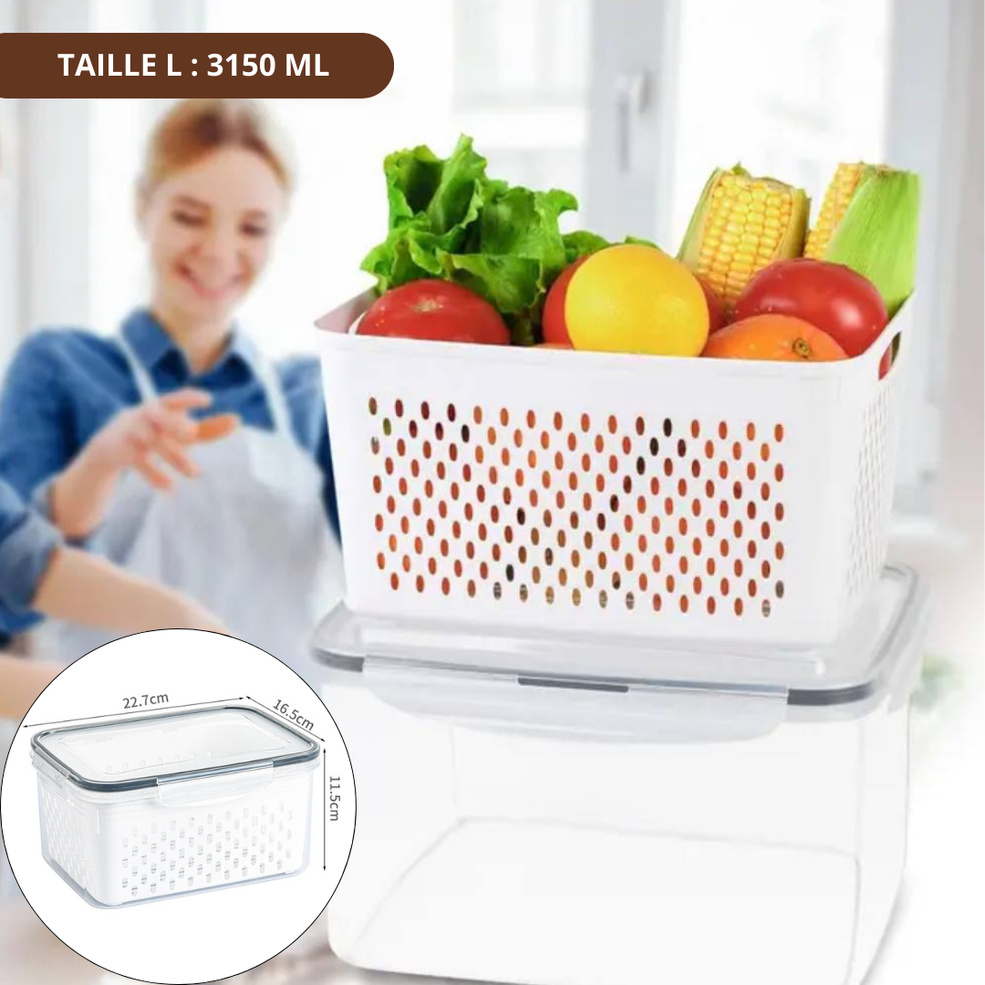 boite-de-rangement-pour-refrigerateur-avec-passoire-taille-L