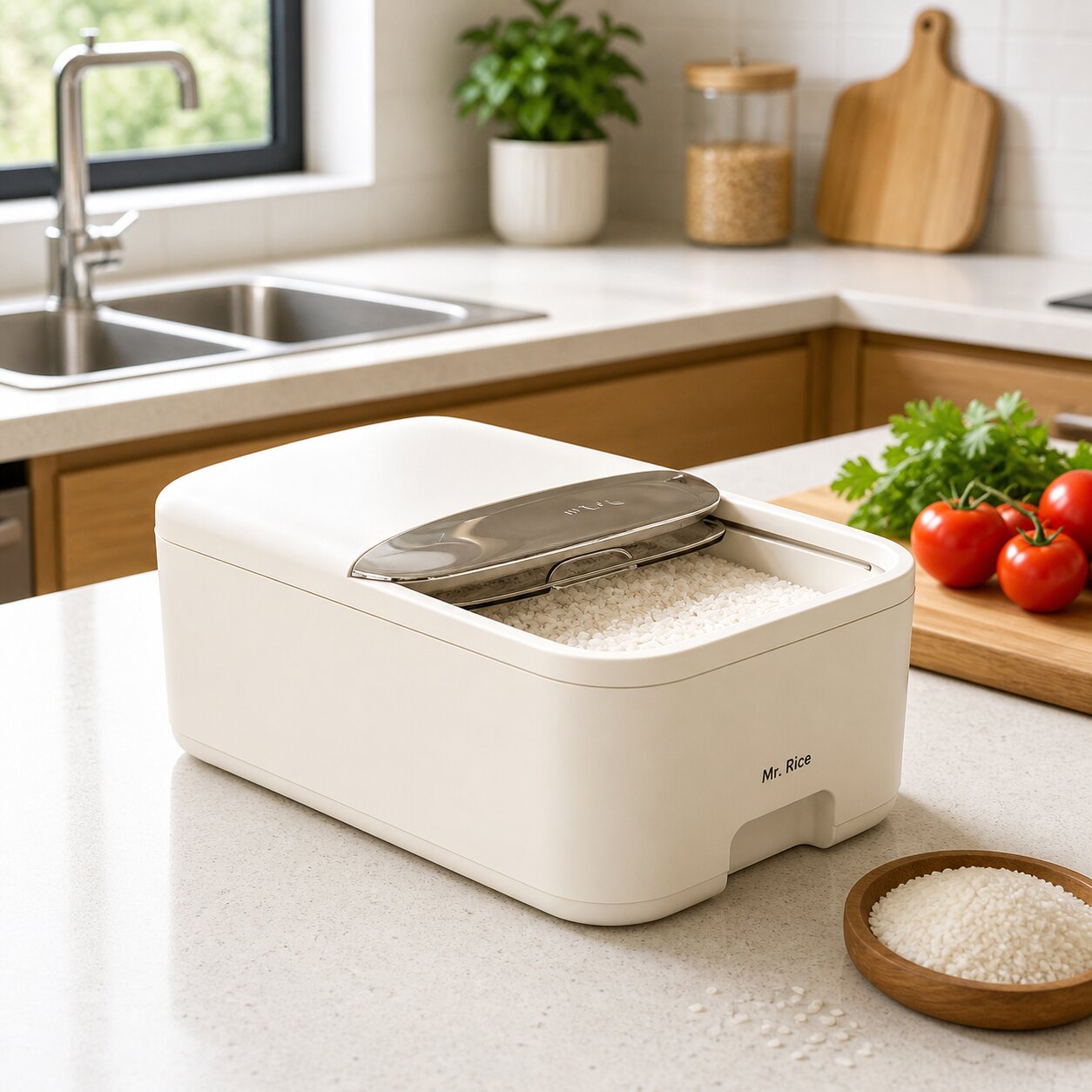 boite de rangement riz grande capacite