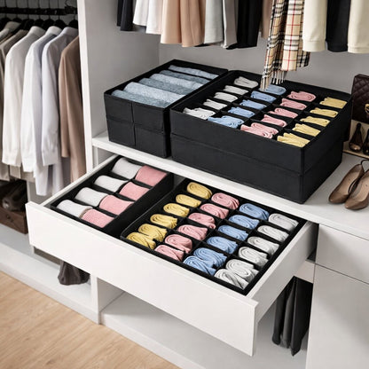 boite de rangement vetements chic