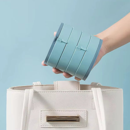 Rangement Bijoux Pivotant Rose et Bleu| ExquisBox™