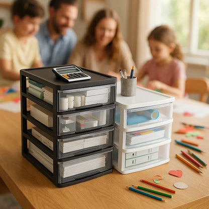 Organisateur de Bureau PraticaBox™ | L’Essentiel, Tout Simplement - Rayon de Sérénité