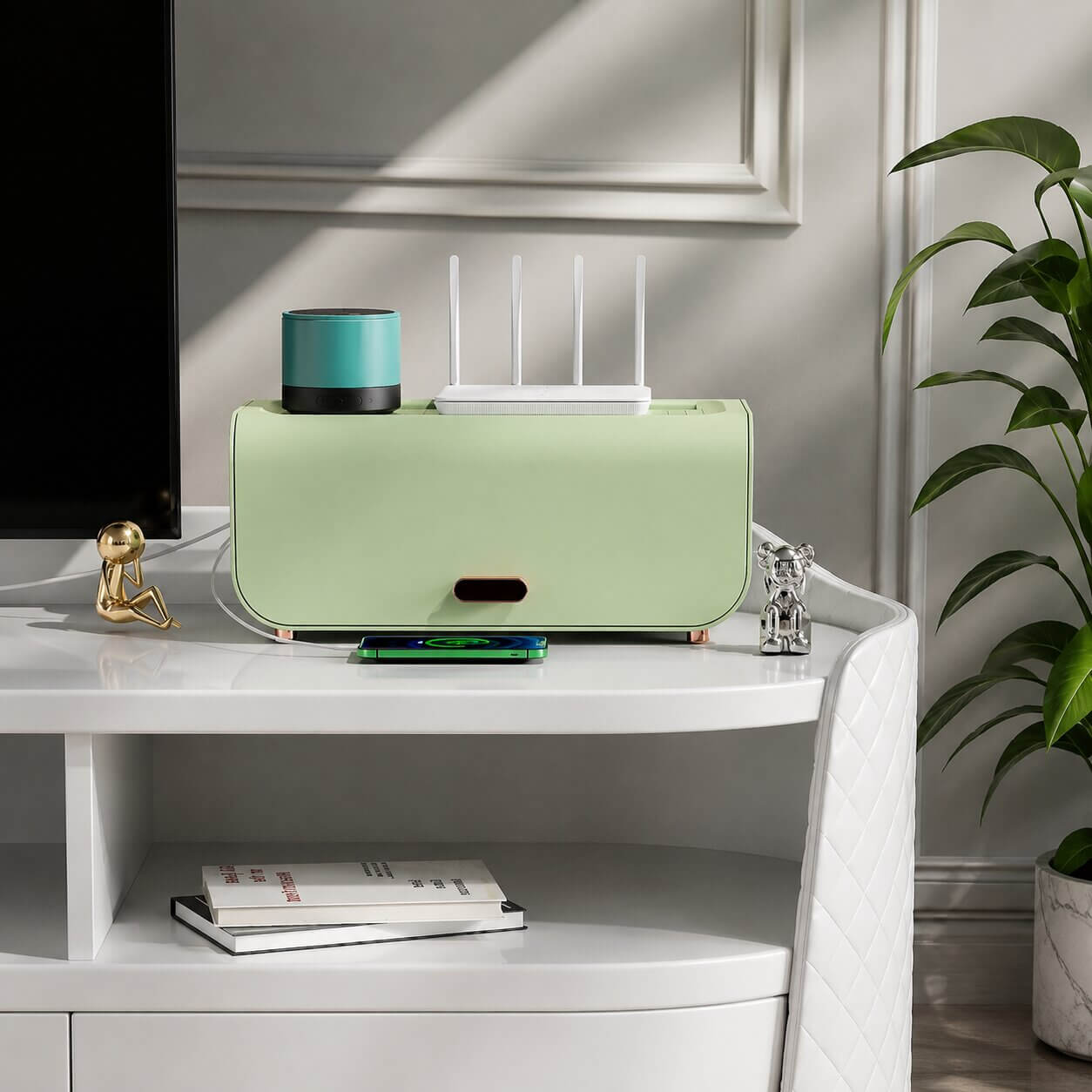 Cache-câble multiprise purcalm efficace