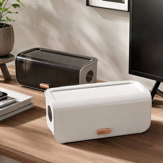Cache-câble multiprise purcalm pratique et fonctionnel