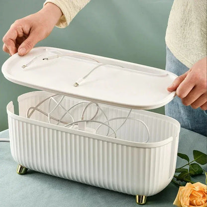 CACHE CABLE A PIEDS DORES | BOUCLIER™ - Rayon de Sérénité