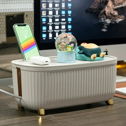 CACHE CABLE A PIEDS DORES | BOUCLIER™ - Rayon de Sérénité