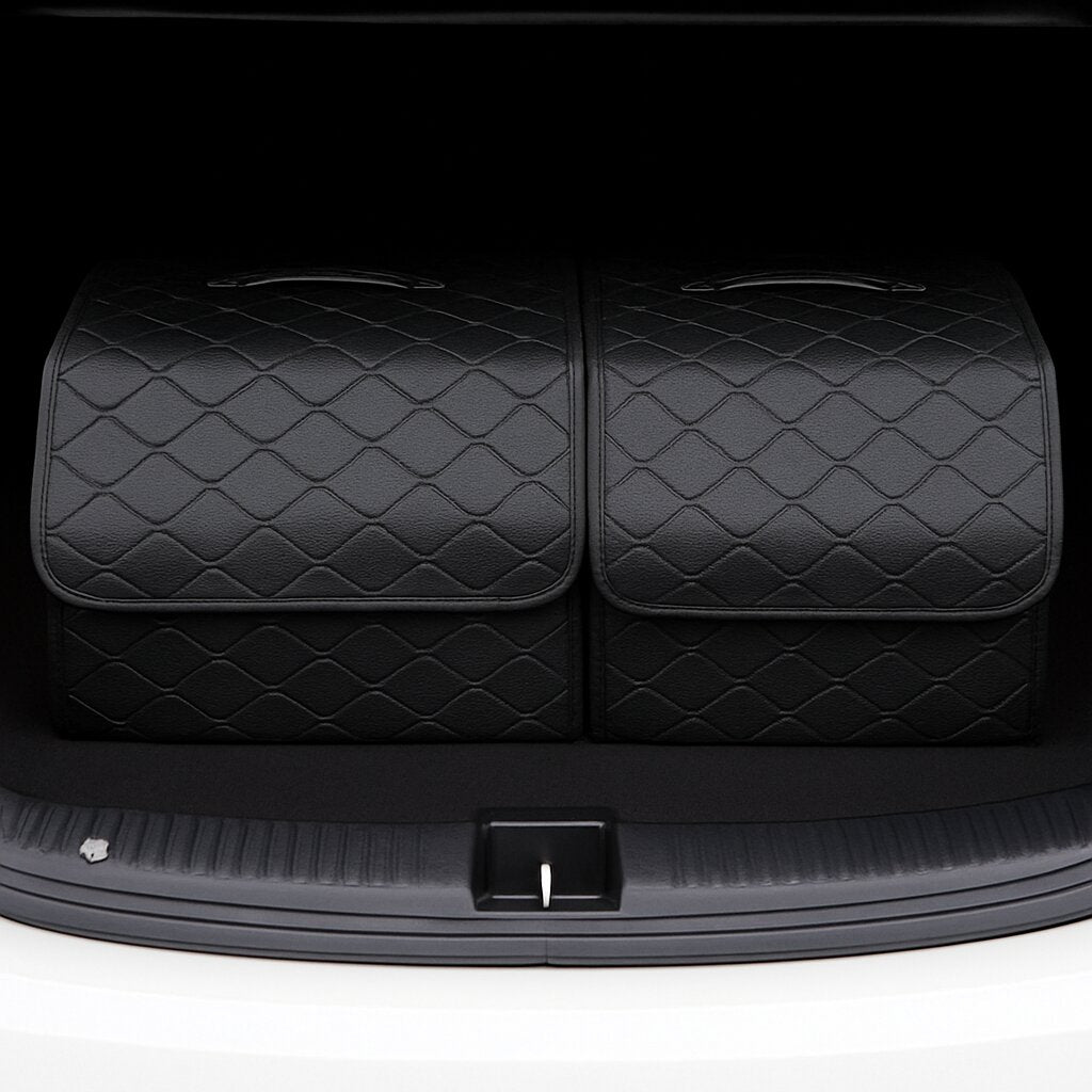 coffre de rangement voiture anti poussiere