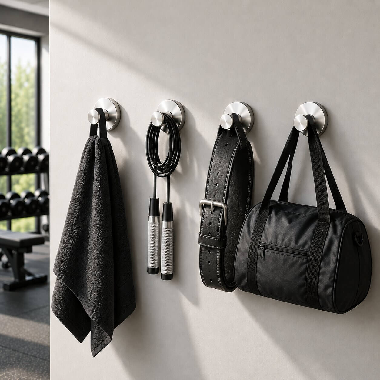 Crochets muraux à ventouses, lot de 2 à 8 pièces - AccroMax™