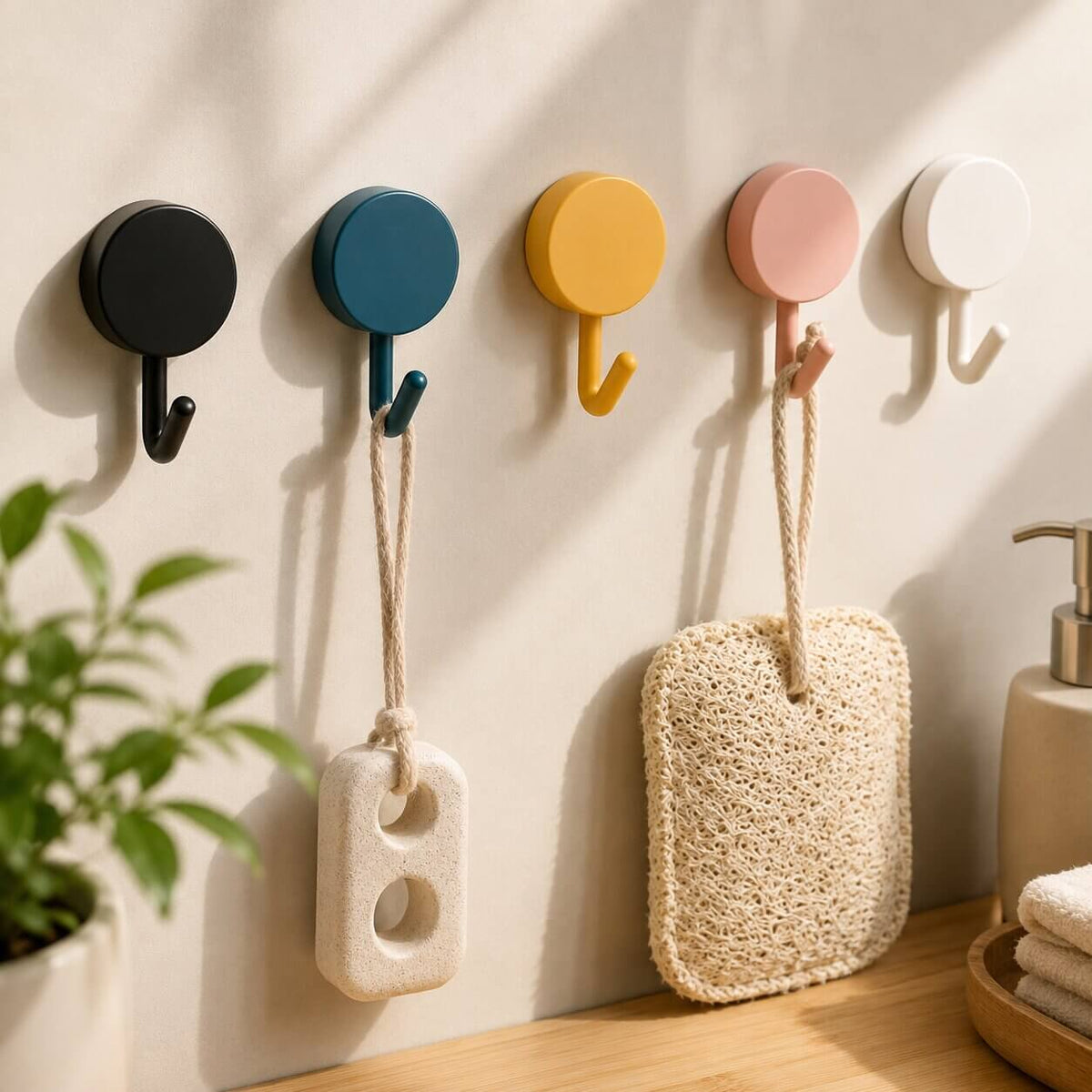 crochets muraux auto adhésif ColorHook puissant