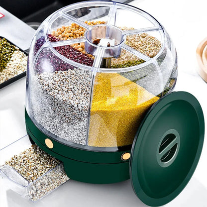 Distributeur de Céréales Rotatif à 360° | ToupiShare™ - Rayon de Sérénité