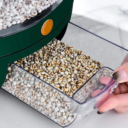 Distributeur de Céréales Rotatif à 360° | ToupiShare™ - Rayon de Sérénité