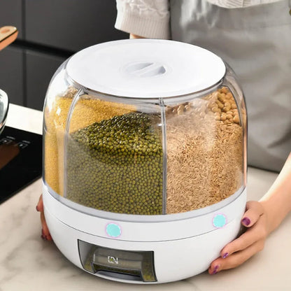 Distributeur de Céréales Rotatif à 360° | ToupiShare™ - Rayon de Sérénité