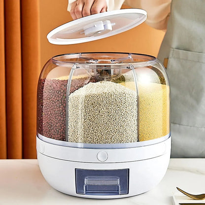 Distributeur de Céréales Rotatif à 360° | ToupiShare™ - Rayon de Sérénité