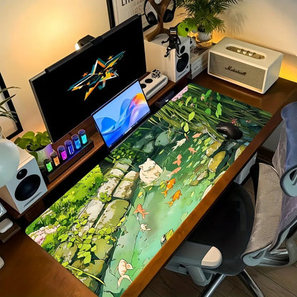 grand-tapis-de-souris-chat-poissons