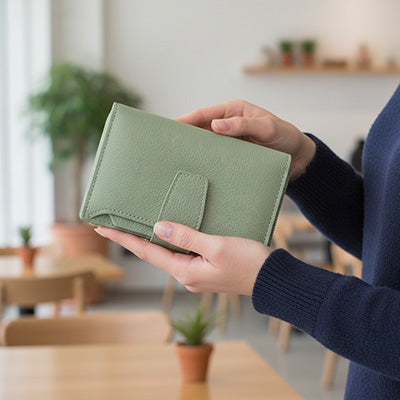 Portefeuille Femme en Cuir Véritable - Allure™