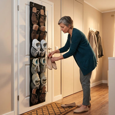 Rangement chaussures suspendu pour porte - ShoePoche™