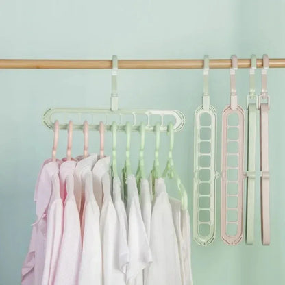 MyHanger+™| Cintre Multi-Ports 9 Places - Rayon de Sérénité