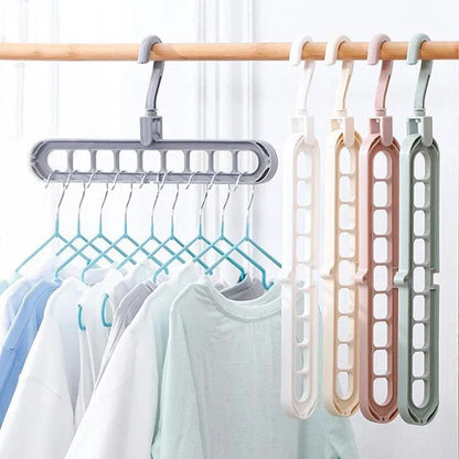 MyHanger+™| Cintre Multi-Ports 9 Places - Rayon de Sérénité