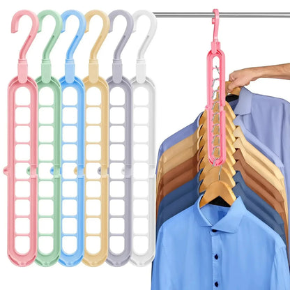 MyHanger+™| Cintre Multi-Ports 9 Places - Rayon de Sérénité