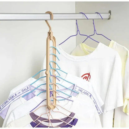 MyHanger+™| Cintre Multi-Ports 9 Places - Rayon de Sérénité