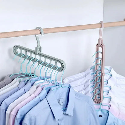 MyHanger+™| Cintre Multi-Ports 9 Places - Rayon de Sérénité