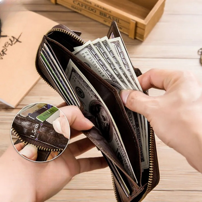 Portefeuille Homme en Cuir Véritable | BullCaptain Vintage