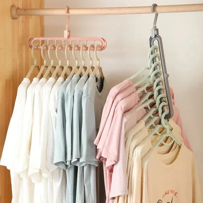 MyHanger+™| Cintre Multi-Ports 9 Places - Rayon de Sérénité