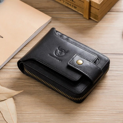 Portefeuille Homme en Cuir Véritable | BullCaptain Vintage