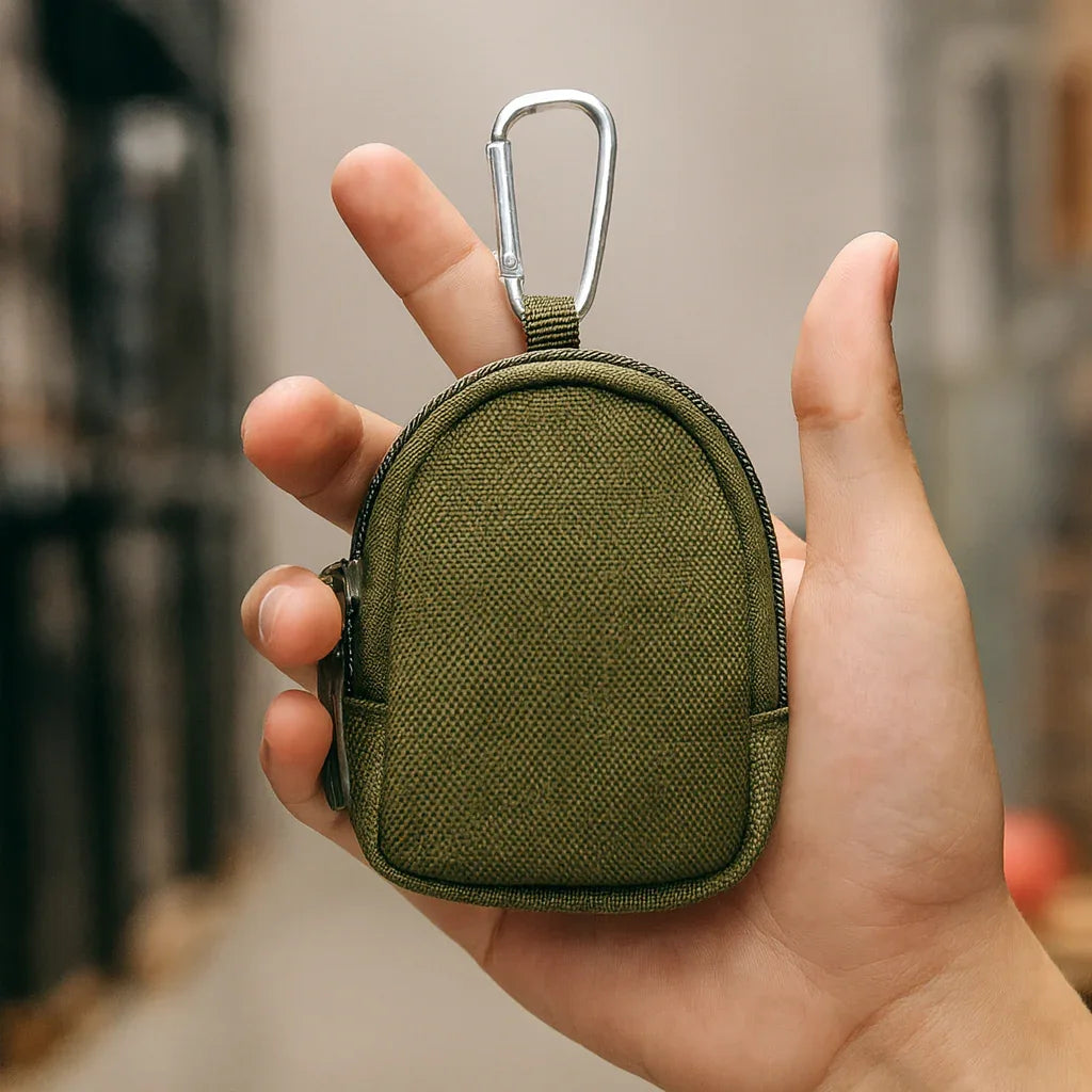 Mini Sac Porte-Clés & Monnaie - Rayon de Sérénité