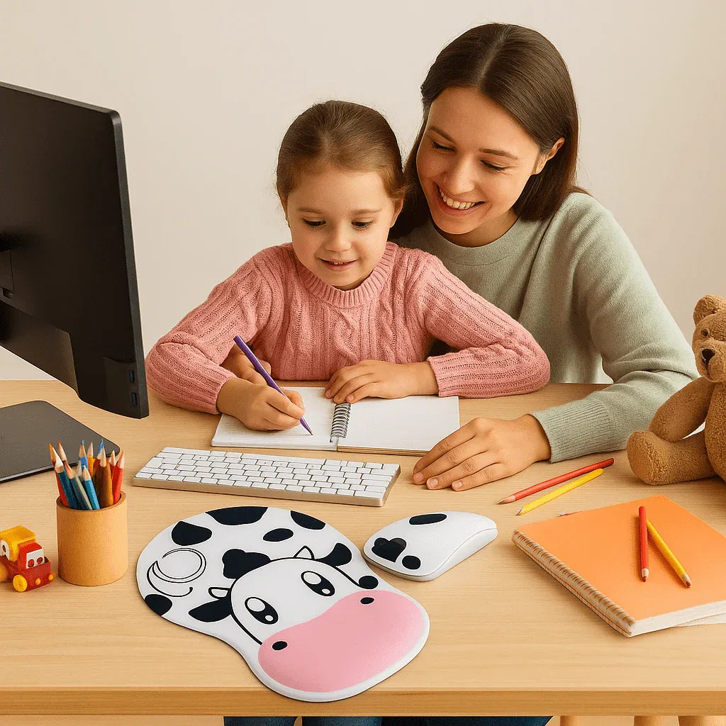 OlaVache™ – Le Tapis de Souris qui Met de Bonne Humeur - Rayon de Sérénité