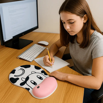 OlaVache™ – Le Tapis de Souris qui Met de Bonne Humeur - Rayon de Sérénité