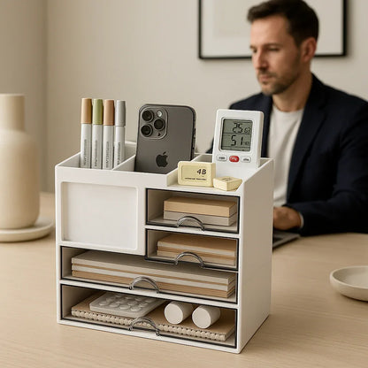 Organisateur de Bureau IdeaTop™ | Chaque Idée au Sommet - Rayon de Sérénité