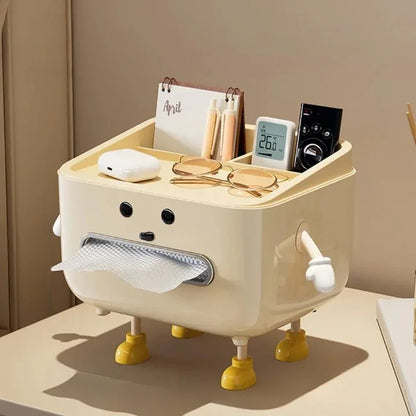 Organisateur de Bureau DuoBox™ - Il range, il essuie, il séduit - Rayon de Sérénité