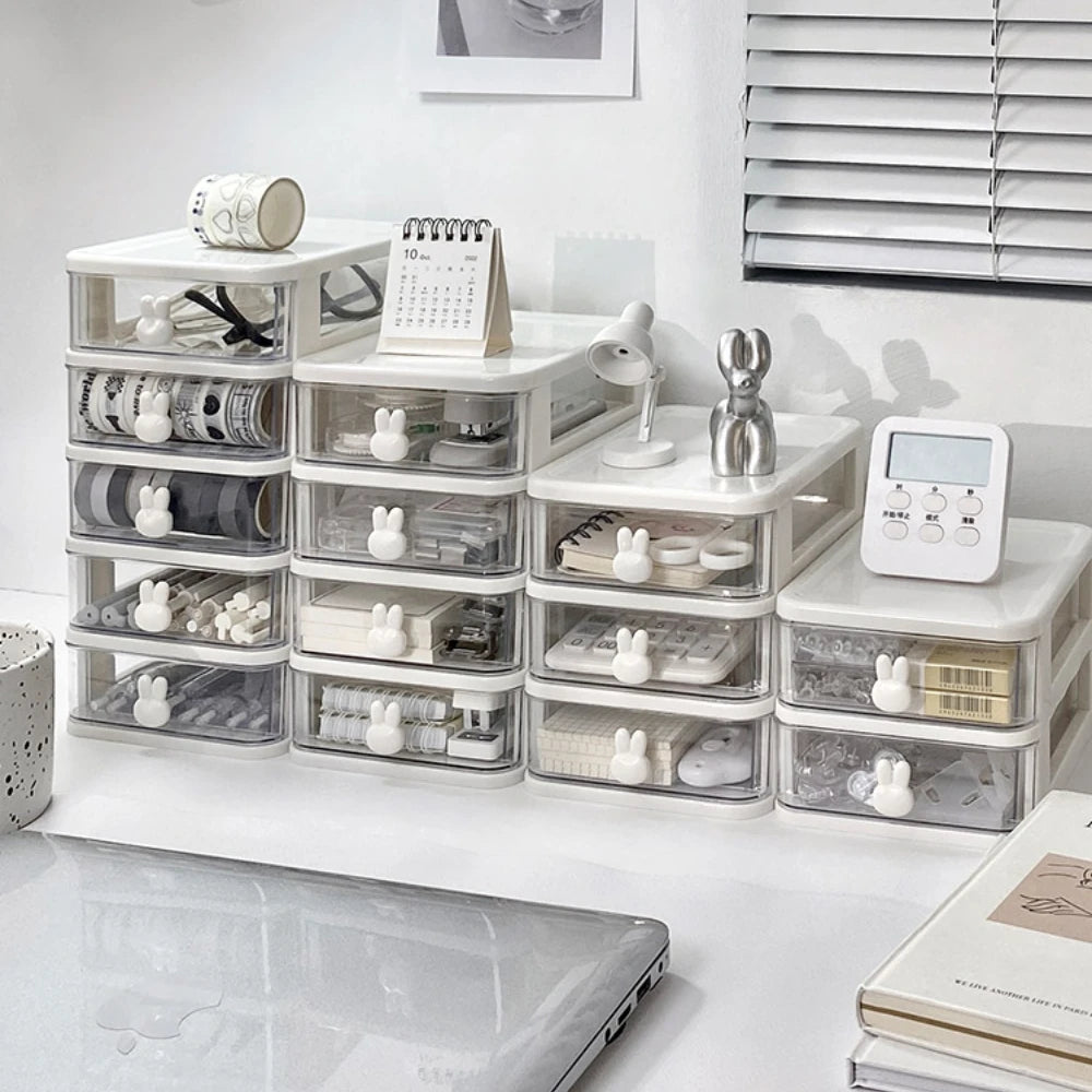 organisateur-de-bureau-poignee-lapin-mignon