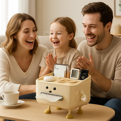 Organisateur de Bureau DuoBox™ - Il range, il essuie, il séduit - Rayon de Sérénité