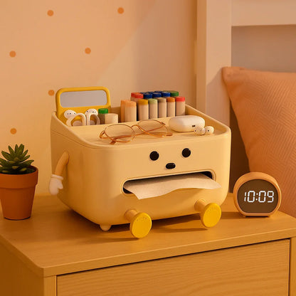 Organisateur de Bureau DuoBox™ - Il range, il essuie, il séduit - Rayon de Sérénité