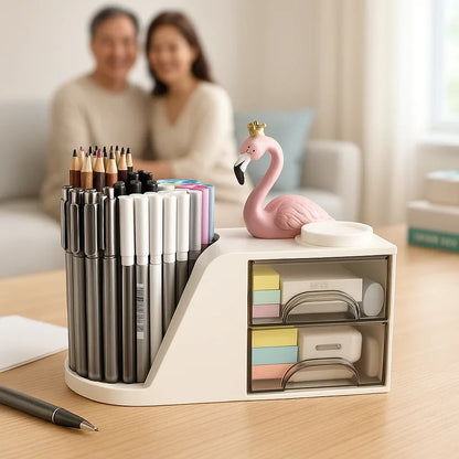 Organisateur de Bureau StudySpin™ |Tournez vers l’Efficacité - Rayon de Sérénité