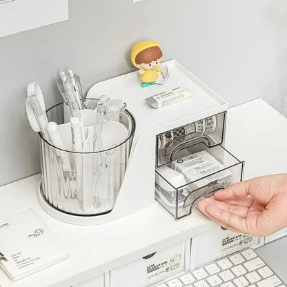 Organisateur de Bureau StudySpin™ |Tournez vers l’Efficacité - Rayon de Sérénité