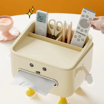 Organisateur de Bureau DuoBox™ - Il range, il essuie, il séduit - Rayon de Sérénité