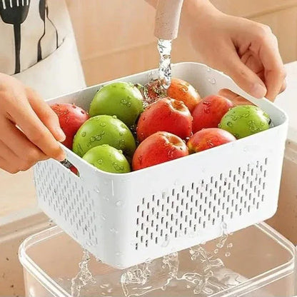 ContFré™ | Boite de Rangement avec Passoire Intégrée - Rayon de Sérénité