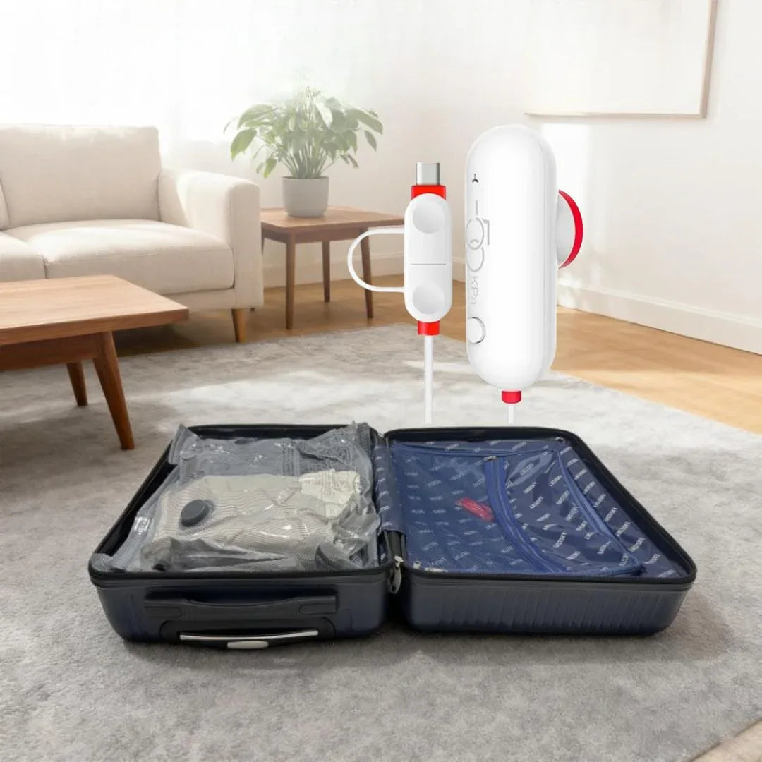 Pompe à Vide Électrique pour Sacs Sous Vide | SpaceMax™ - Rayon de Sérénité
