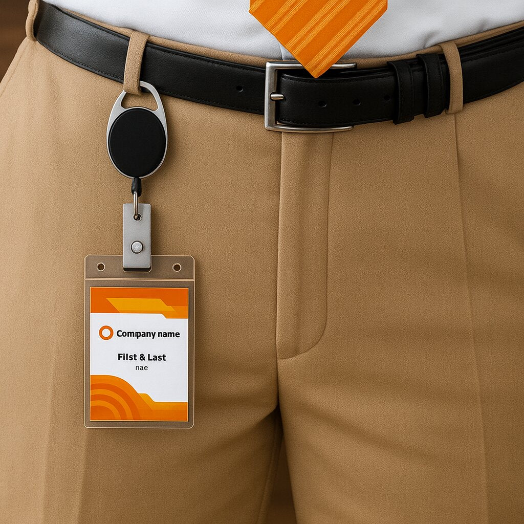 porte clé et badge retractable fonctionnelle bien