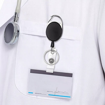 porte clé et badge retractable necessaire