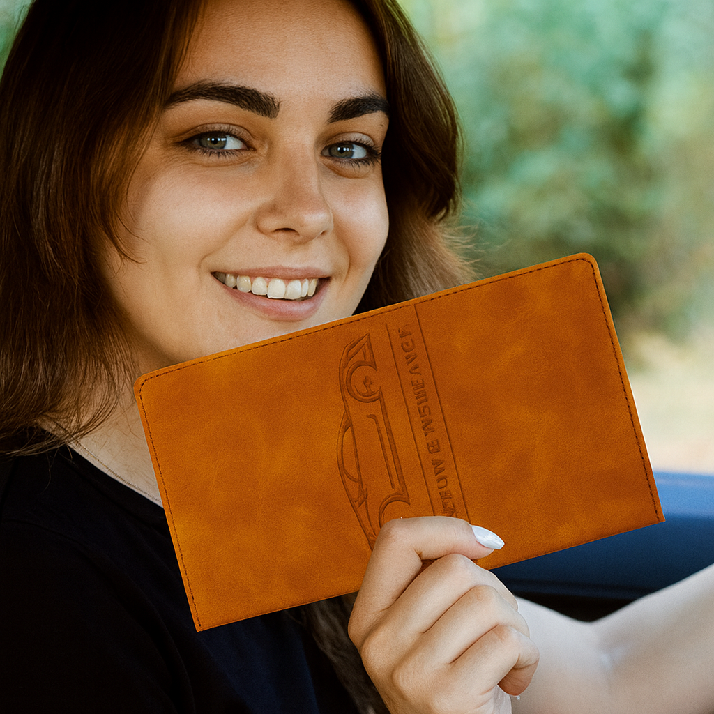 porte-carte-accessoire-voiture-marron