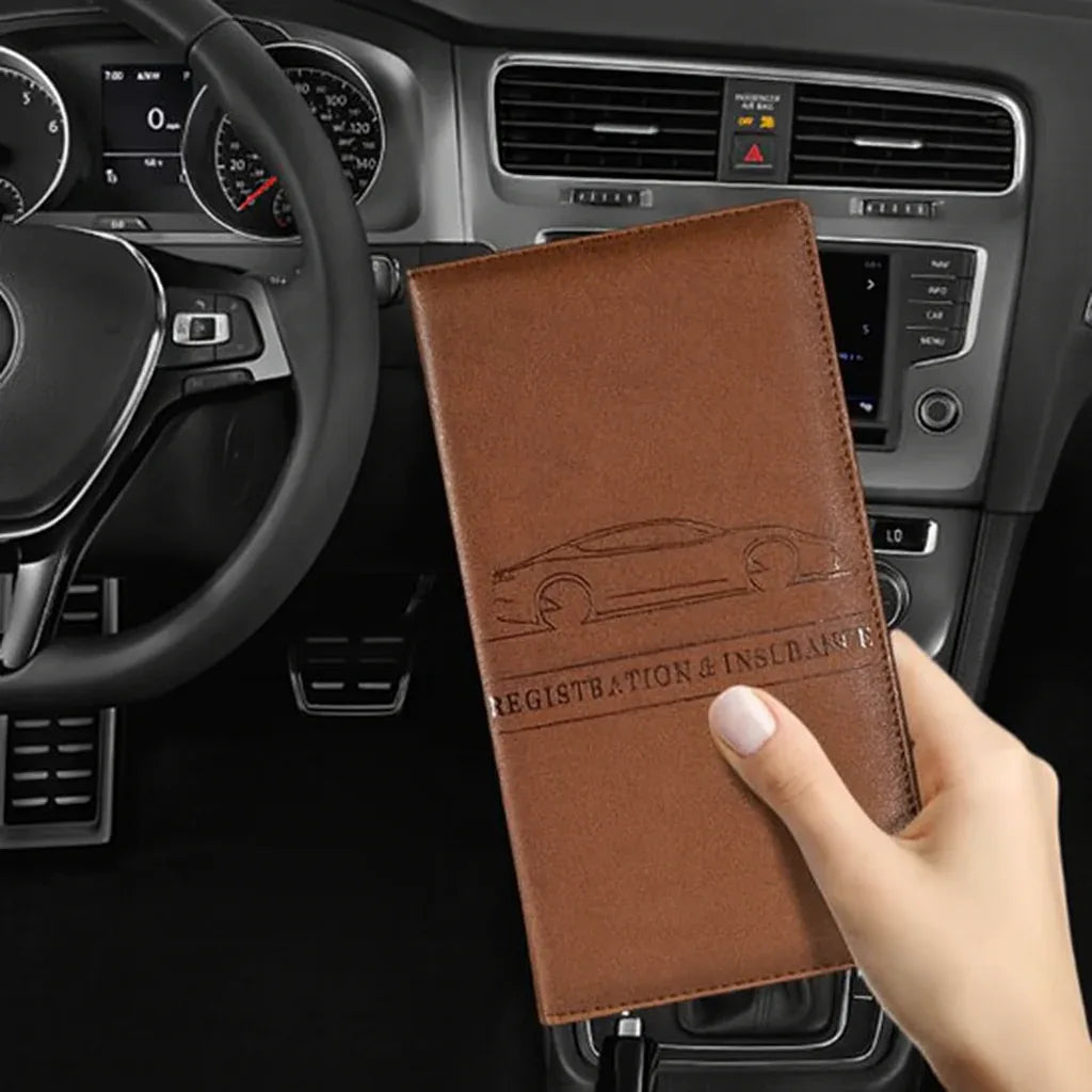 Accessoire Voiture Porte Carte Grise et Permis | RapidAccess™ - Rayon de Sérénité