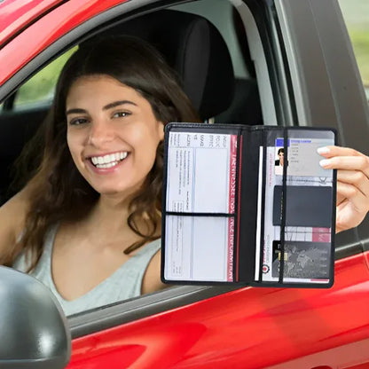 Accessoire Voiture Porte Carte Grise et Permis | RapidAccess™ - Rayon de Sérénité