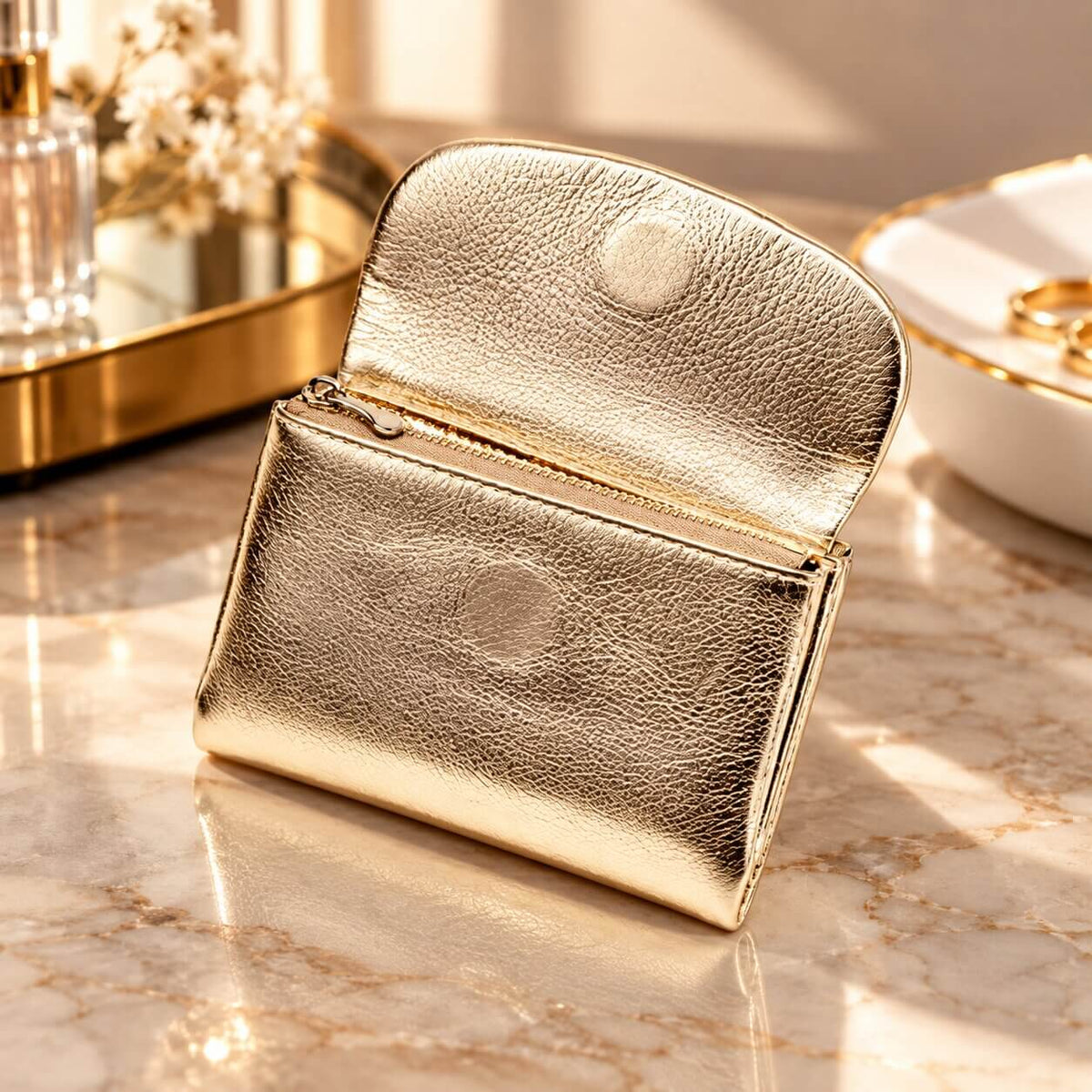 portefeuille court pour femme celiane en cuir véritable agréable