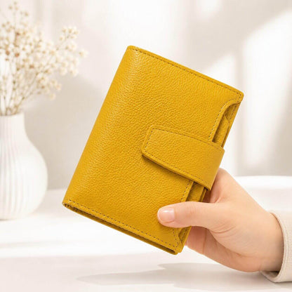 Portefeuille Femme en Cuir Véritable - Allure Glamour™