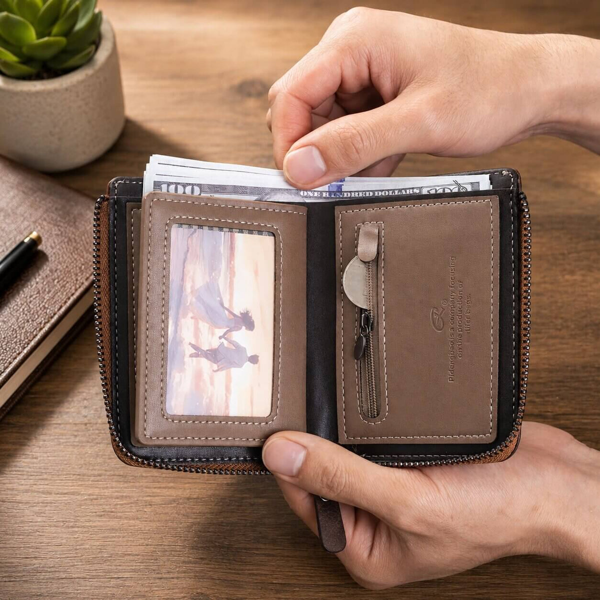 portefeuille pour homme actif parcours bien structuré